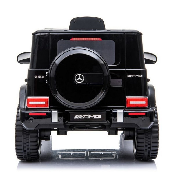 Продукт Акумулаторен джип Licensed Mercedes AMG G63, 12V с меки гуми и кожена седалка - 0 - BG Hlapeta